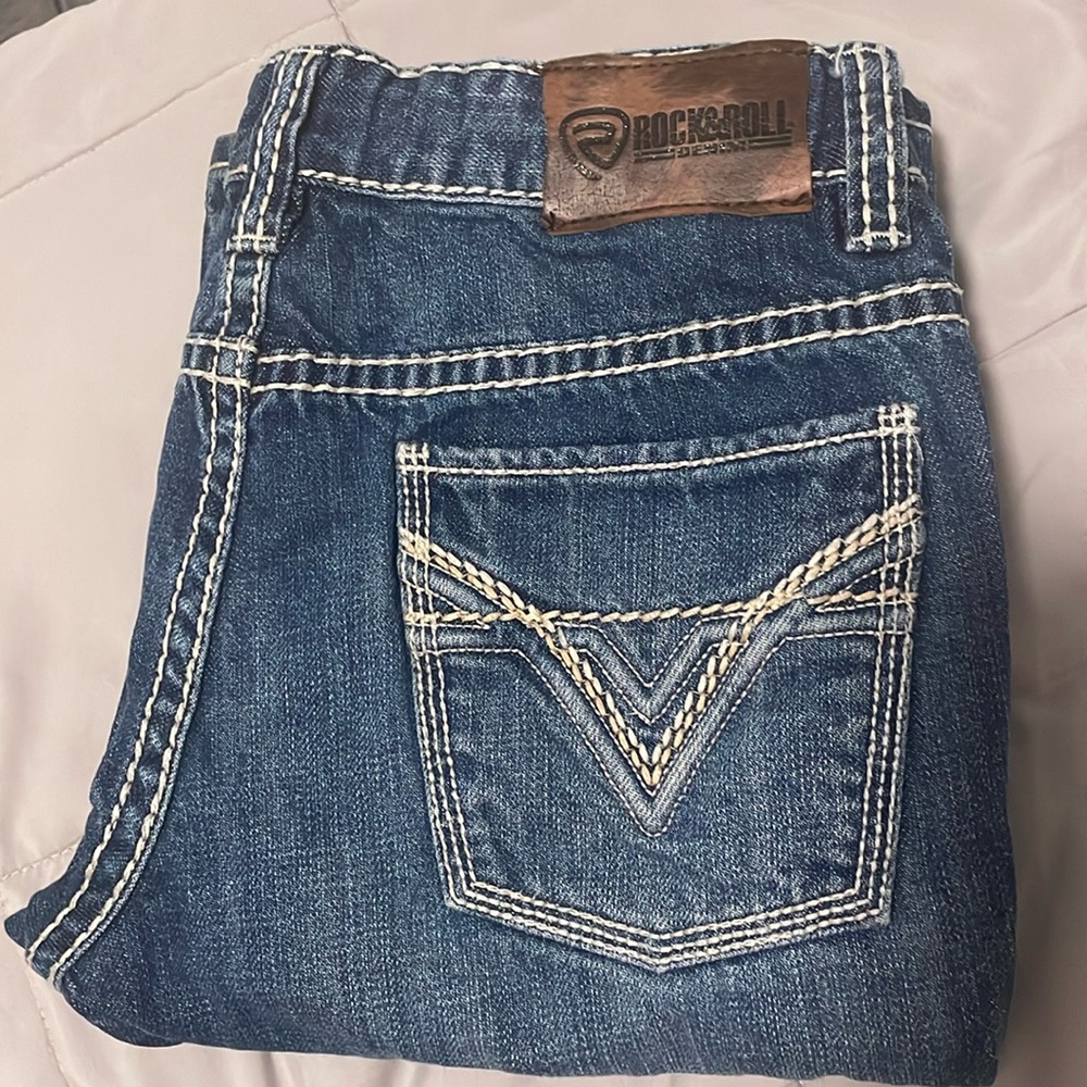Boys Rock&Roll denim jeans size 20R preowned